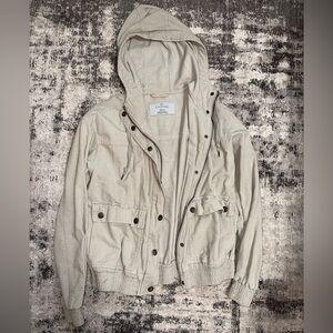 Tan Empyre Zip Up Jacket